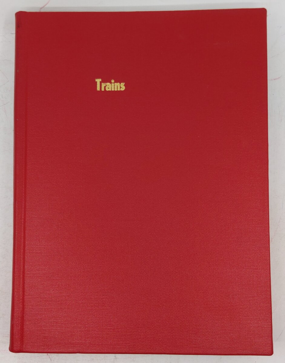 Trains Vol.40 1979-80 Hardcover Book EX