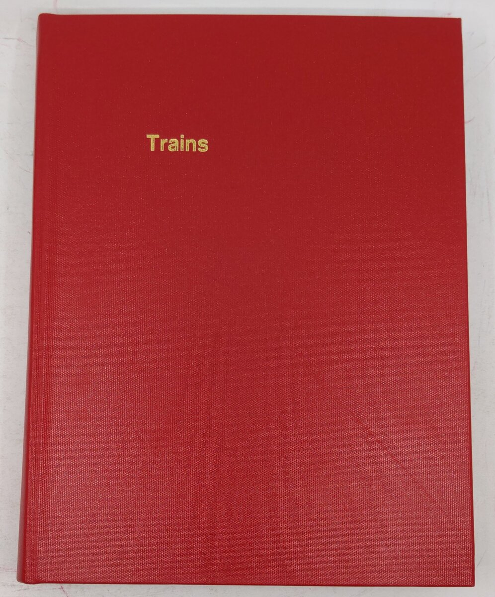 Trains Vol.72 2012 Hardcover Book EX