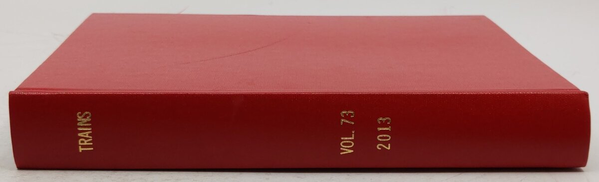 Trains Vol.73 2013 Hardcover Book EX