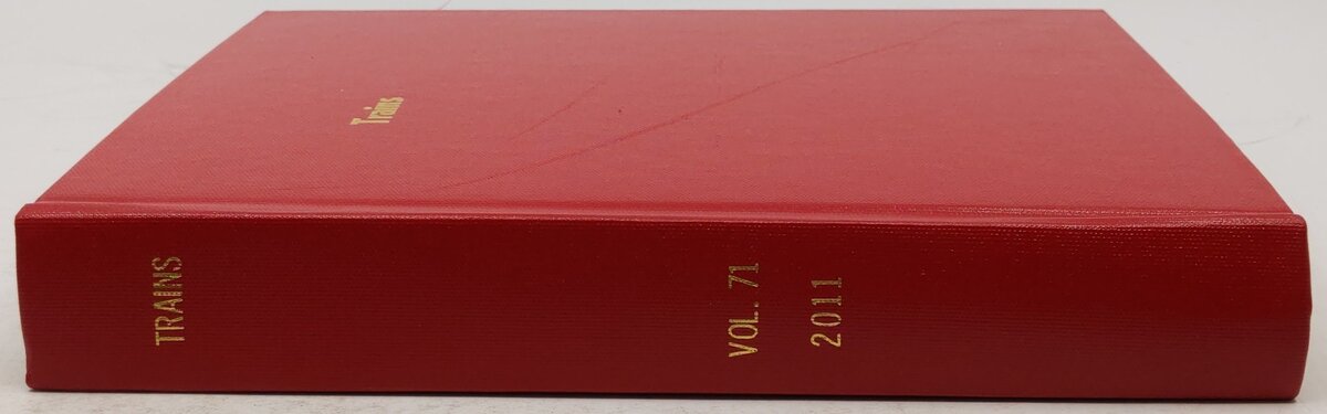 Trains Vol71 2011 Hardcover Book EX
