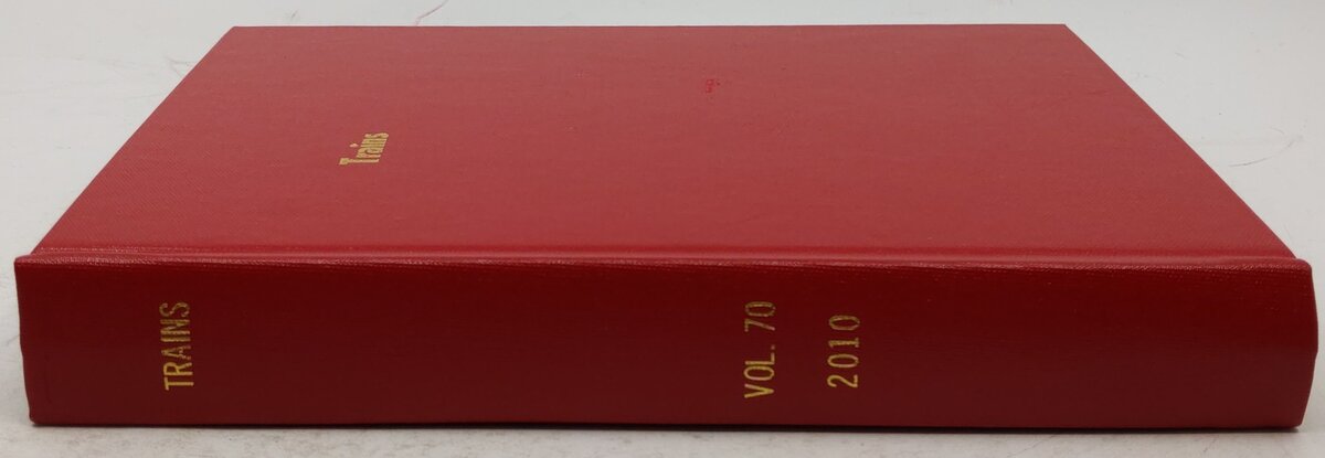 Trains Vol.70 2010 Hardcover Book EX