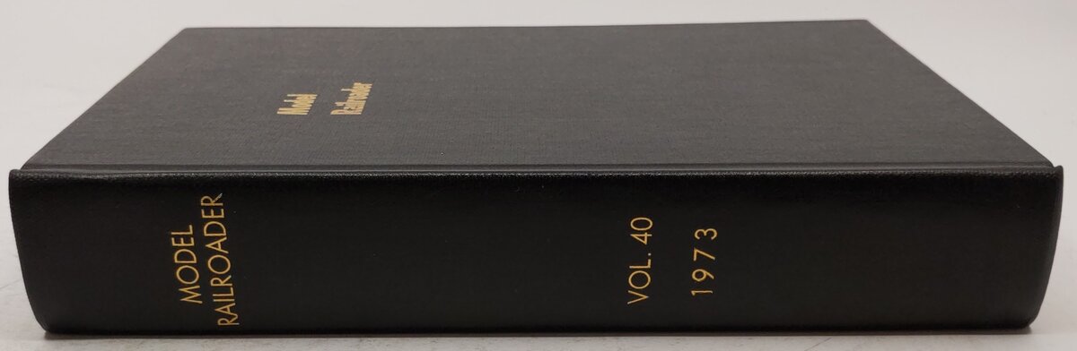 Model Railroader Vol.40 1973 Hardcover Book EX