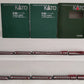 Kato 10-1658 N Scale Thalys PBKA Electric Locomotive Set A&B EX/Box