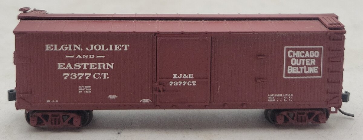 Atlas 45759 N Elgin Joliet & Eastern Railway USRA Double Sheathed Box #7377