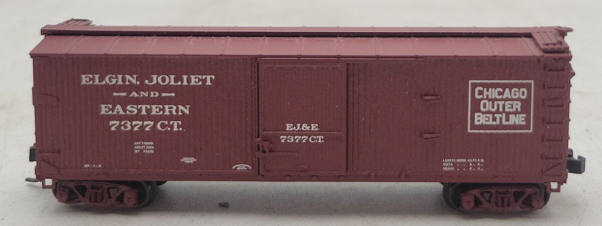 Atlas 45759 N Elgin Joliet & Eastern Railway USRA Double Sheathed Box #7377