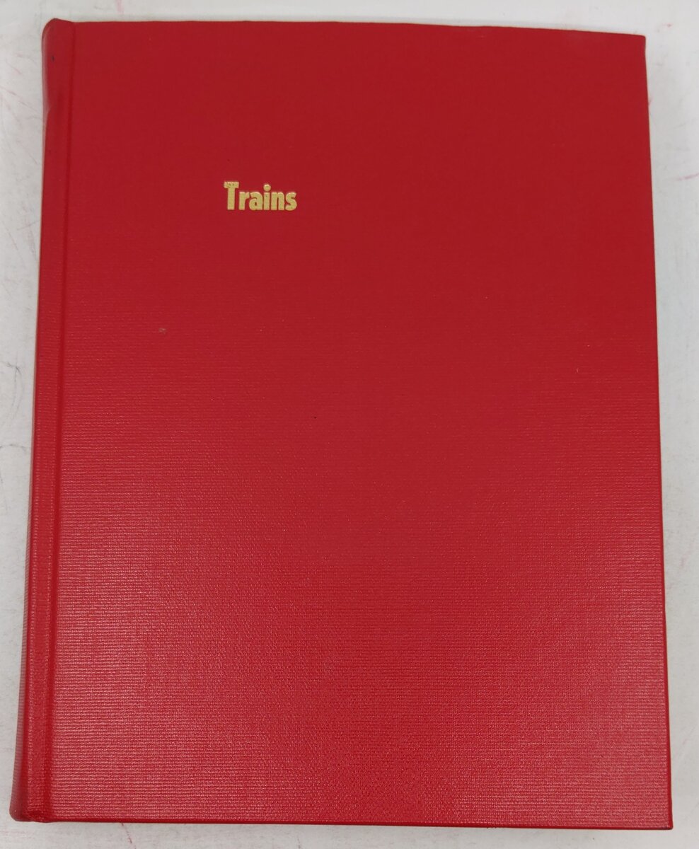 Trains Vol.47 1986-87 Hardcover Book EX