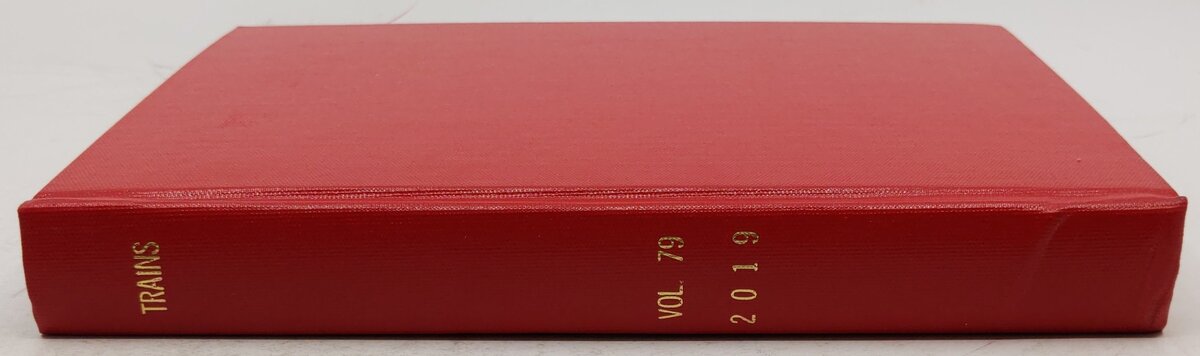 Trains Vol.79 2019 Hardcover Book EX