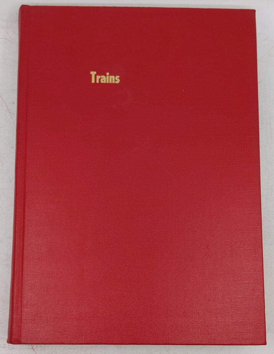 Trains Vol.44 1983-84 Hardcover Book EX