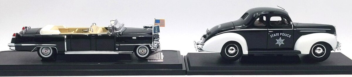 Road Signatures & Maisto 1:18/24 Ford, Cadillac, & Lincoln Cars [4] EX