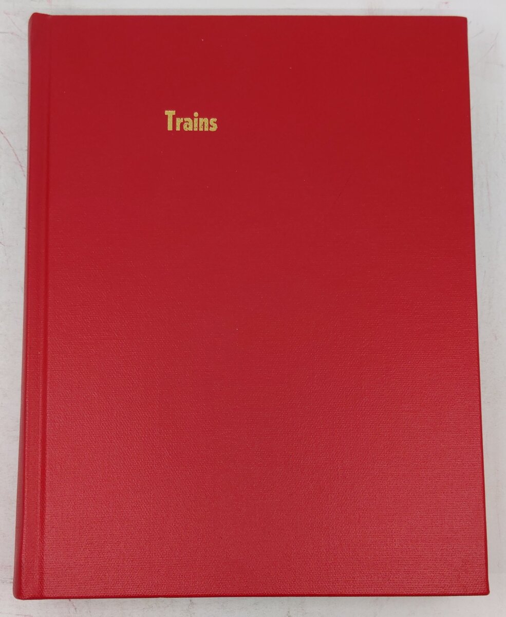Trains Vol.49 1988-89 Hardcover Book EX