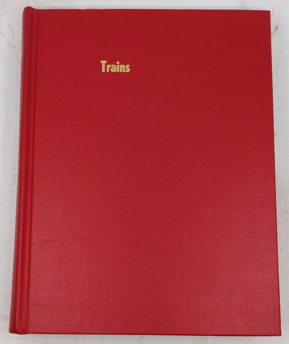 Trains Vol.45 1984-85 Hardcover Book EX