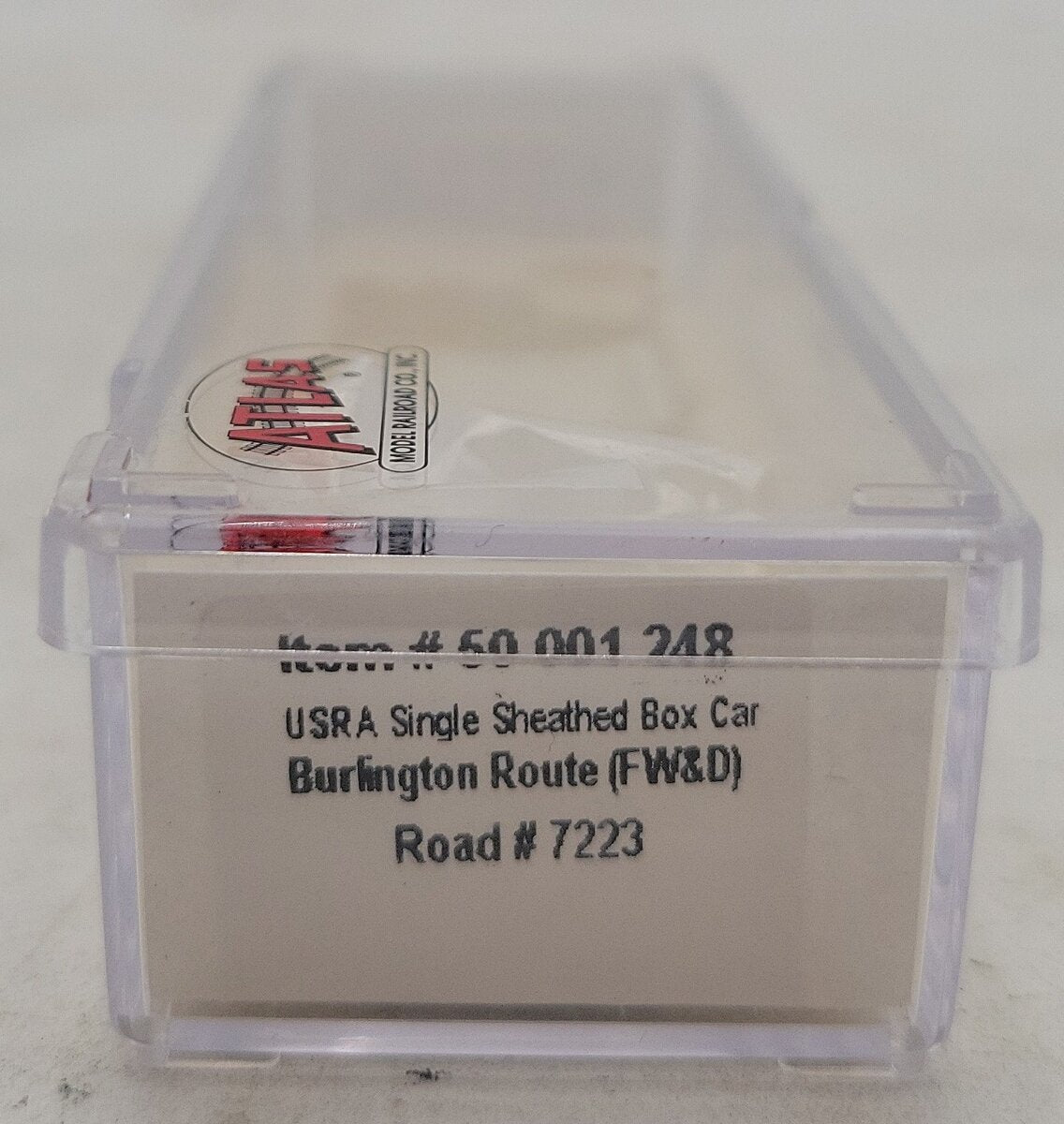 Atlas 50001248 N Chicago, Burlington & Quincy Single-Sheathed Wood Boxcar #7223