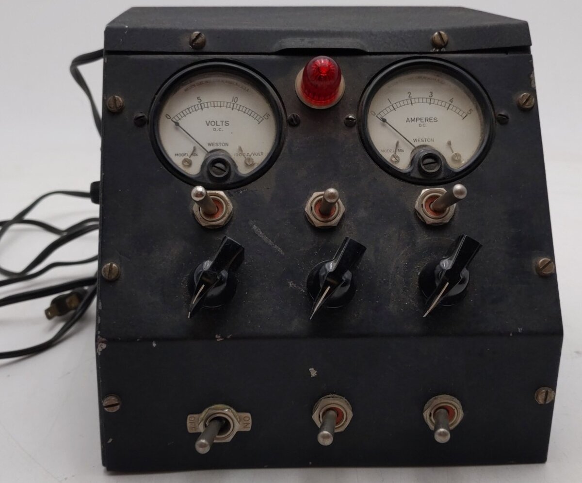 Weston 506 Volt/Amp Meter VG