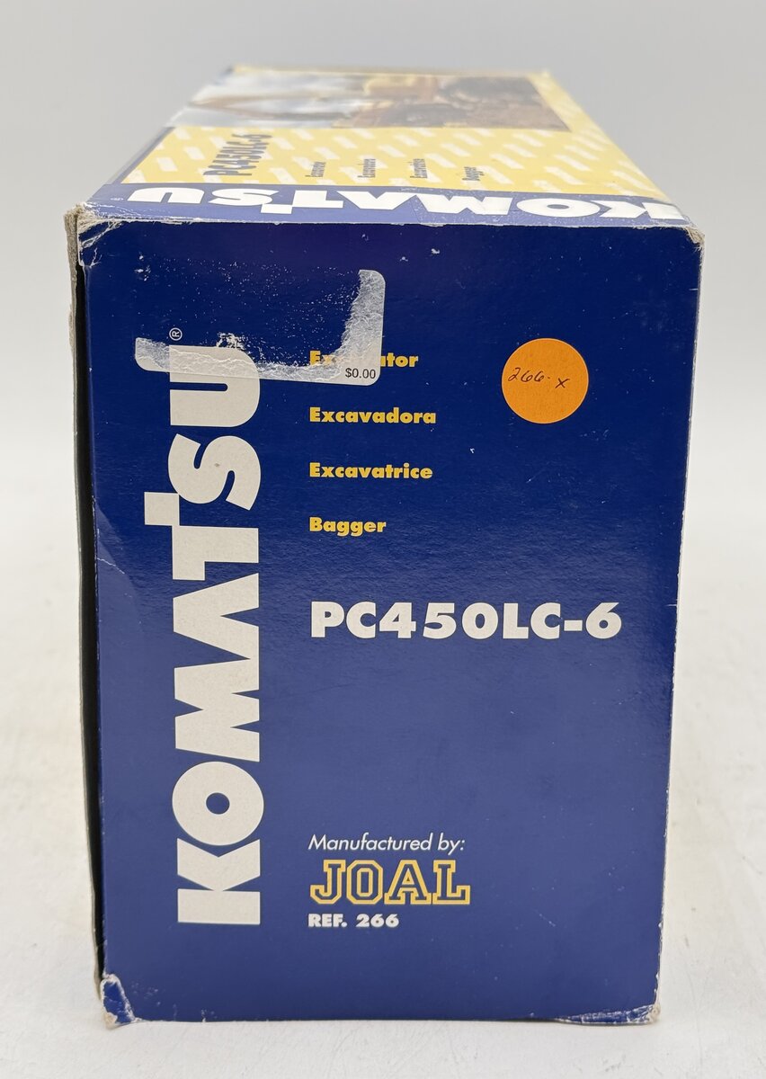 Komatsu 266 1:32 Die Cast Joal PC450LC-6 Excavator LN/Box