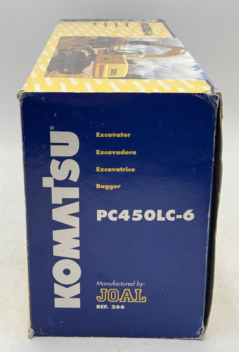 Komatsu 266 1:32 Die Cast Joal PC450LC-6 Excavator LN/Box