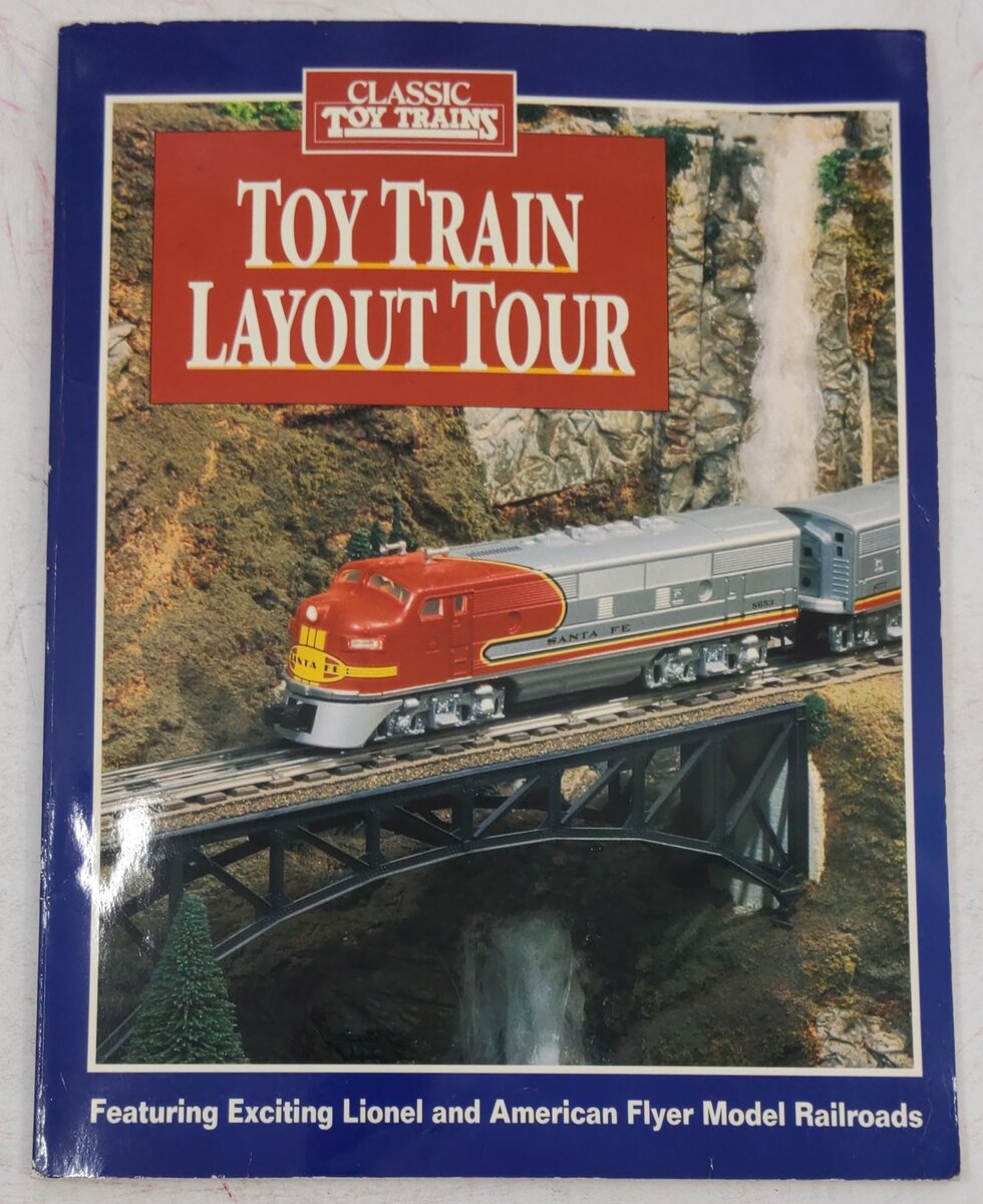Toy Train Layout Tour Paperback Book By Richard Christianson VG