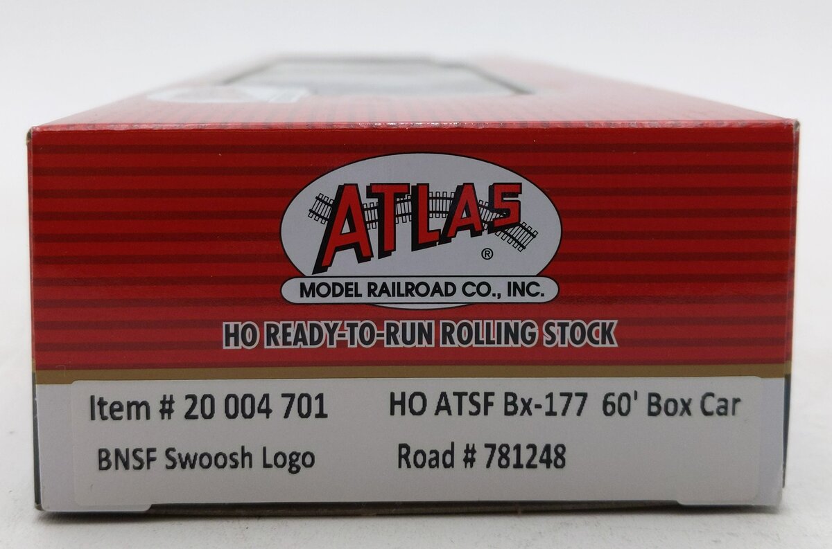 Atlas 20004701 HO BNSF BX-177 Box Car Swoosh Logo #781248