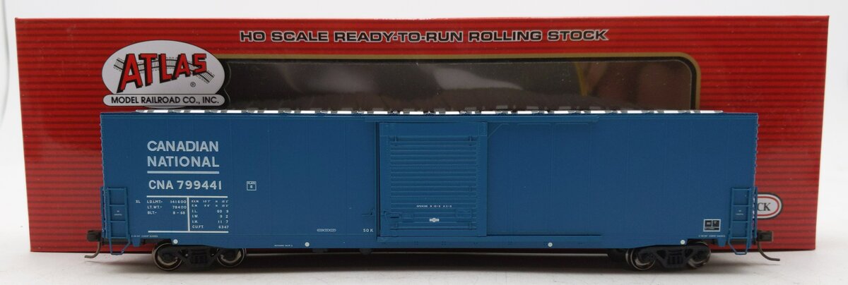 Atlas 20005673 HO Canadian National 60' Auto Parts Boxcar #799441