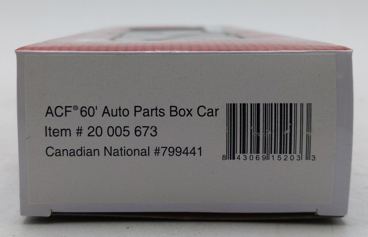 Atlas 20005673 HO Canadian National 60' Auto Parts Boxcar #799441