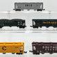 Atlas N Scale Assorted 3-Bay Hoppers [5] VG
