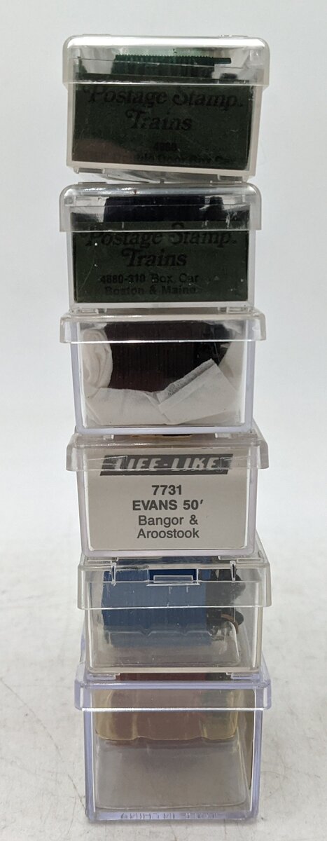 Aurora & Others N Scale Assorted Boxcars [6]