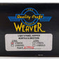 Weaver U18003S O Scale Norfolk & Western 3-Bay 9 Panel Hopper #27892 (2-Rail) NIB