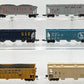 Atlas, JnJ, & Special Edition RR Models N Scale Assorted 3-Bay Hoppers [6] VG