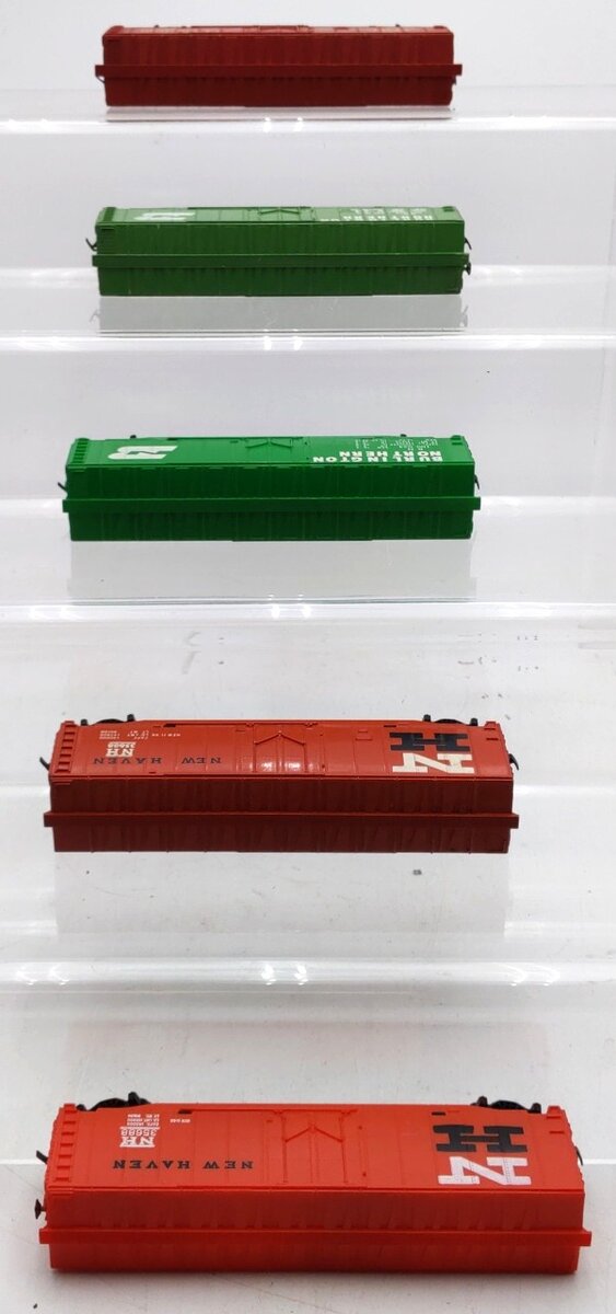 Tyco And Athearn HO Scale Box Cars #100024,49277,35688 [5] VG