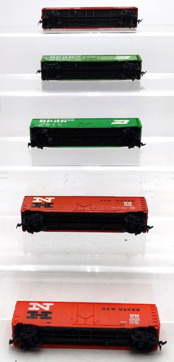 Tyco And Athearn HO Scale Box Cars #100024,49277,35688 [5] VG