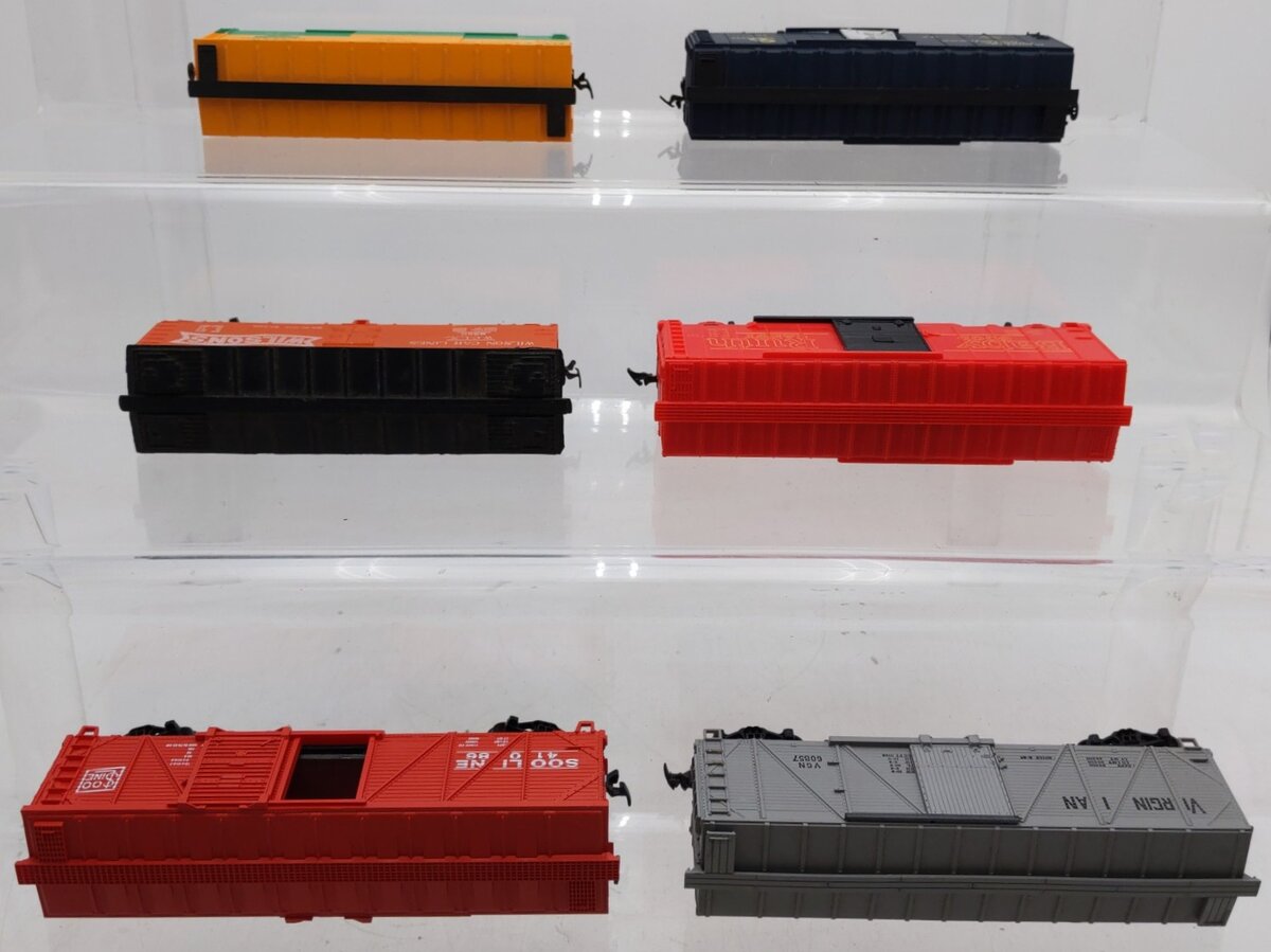 Life-Like/Bachmann/Other HO Scale Boxcars #8350,41086,23000,100,60857 [6] VG