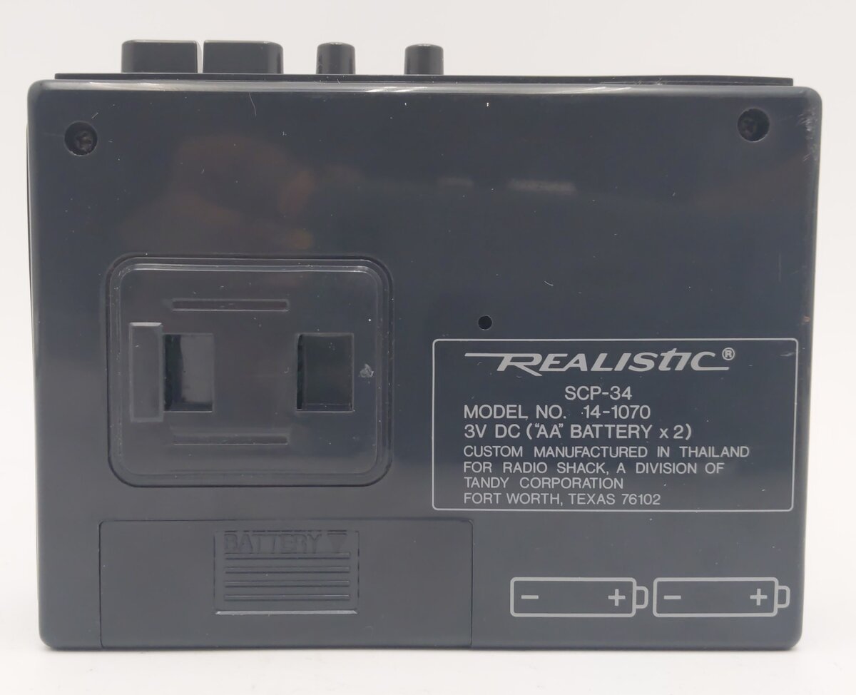 Realistic Stereo-Mate VINTAGE SCP-34 Cassette Player Model Number 14-1070 EX