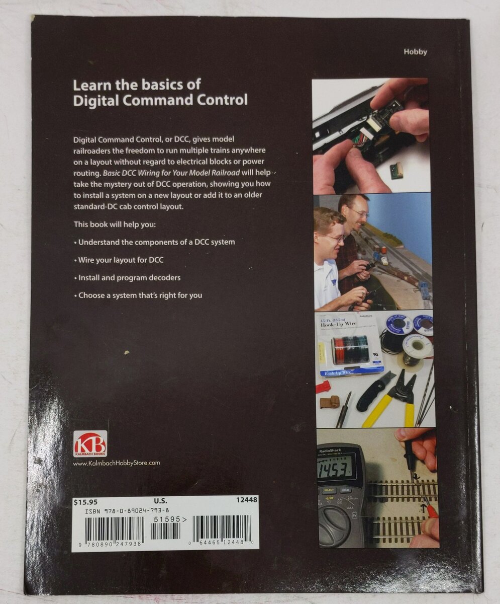 Basic DCC Wiring For Your Model Railroad Paperback Book By Mike Polsgrove VG