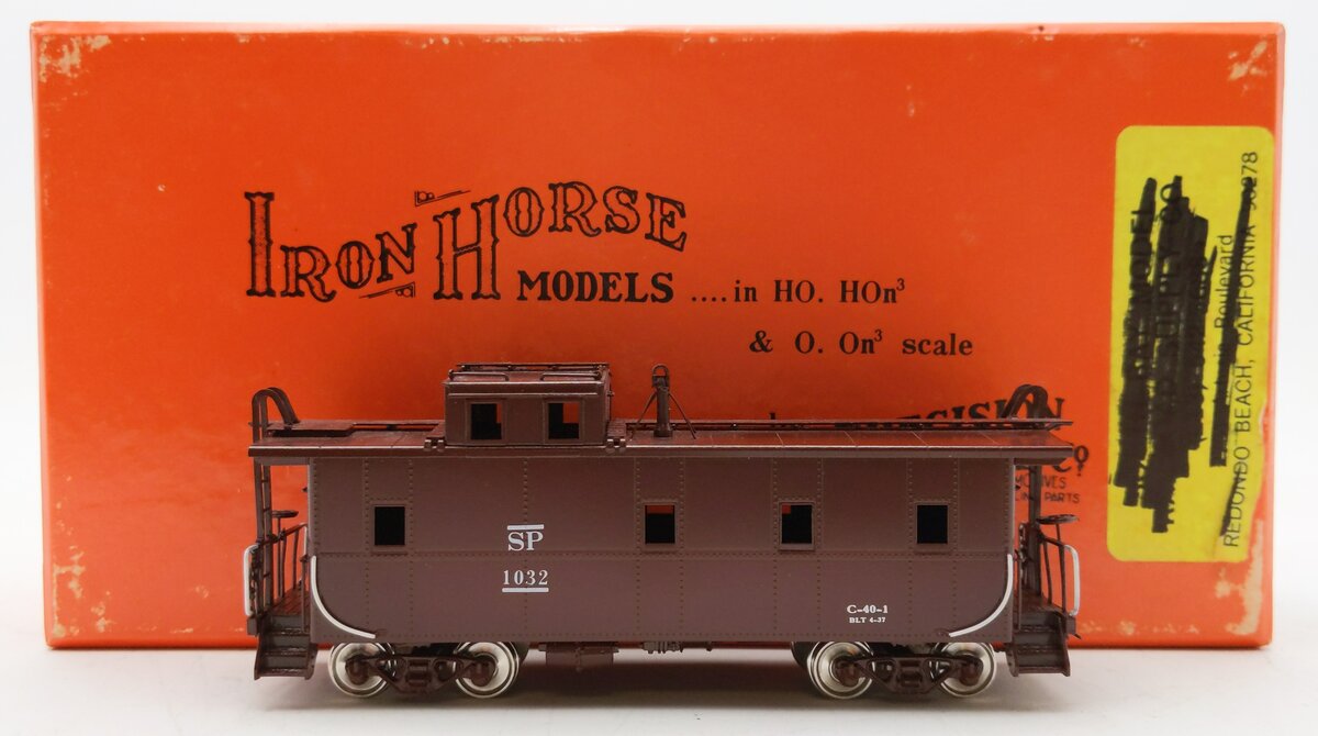 Precision Scale Co. 15298 HO Brass Southern Pacific C-40-1 Cupola Caboose- F/P LN/Box