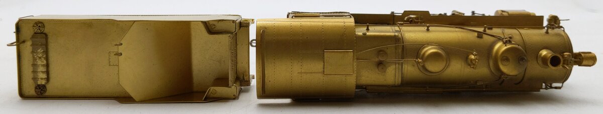 Sunset Models Brass HO PRR Class H-10 2-8-0 Steam Locomotive & Tender- Unpainted EX/Box