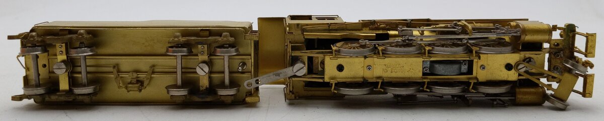 Sunset Models Brass HO PRR Class H-10 2-8-0 Steam Locomotive & Tender- Unpainted EX/Box