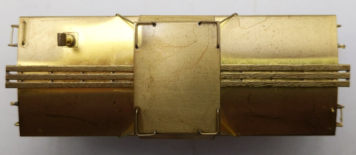 Rail Works HO Brass PRR 4-Wheel Dive ND-Caboose- Unpainted EX/Box