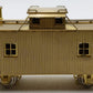 Rail Works HO Brass PRR 4-Wheel Dive ND-Caboose- Unpainted EX/Box