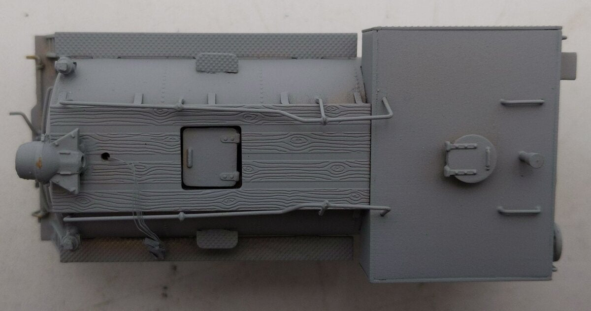 US Hobbies HO Scale BRASS VT-4 Short Vanderbilt Tender- Painted/Box