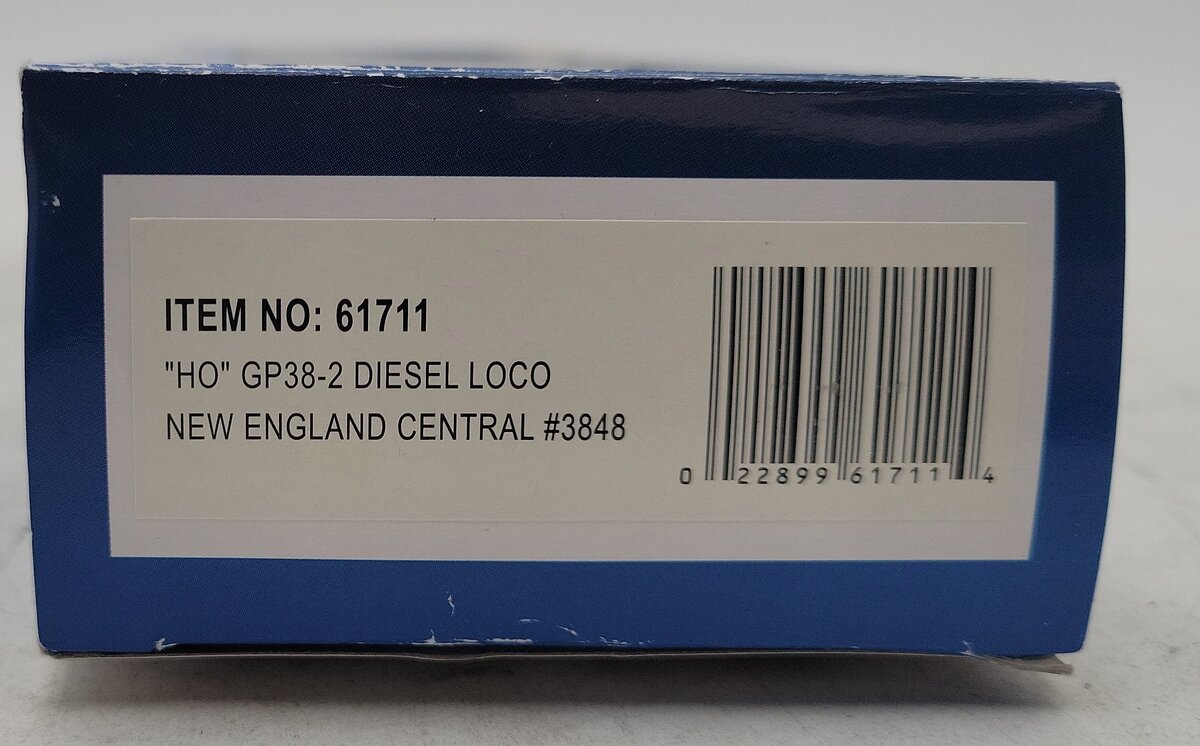 Bachmann 61711 HO New England Central EMD GP38-2 Diesel Locomotive #3848