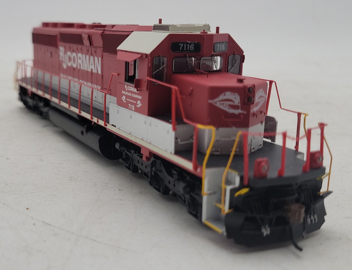 Athearn 71516 HO RJ Corman RTR SD40-2 Diesel Locomotive #7116 LN/Box