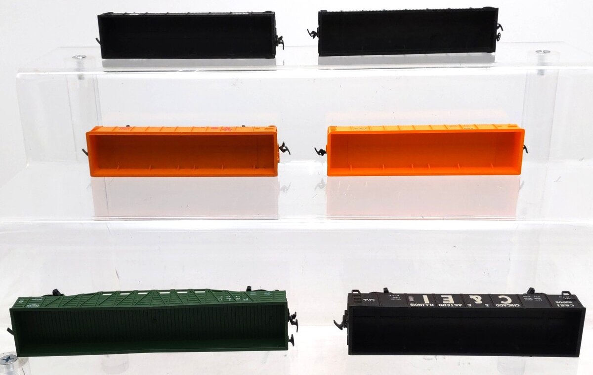 Roco/Tyco/Varney HO Scale Gondolas #X100,X159,15319,14427,82005,43219 [6] VG