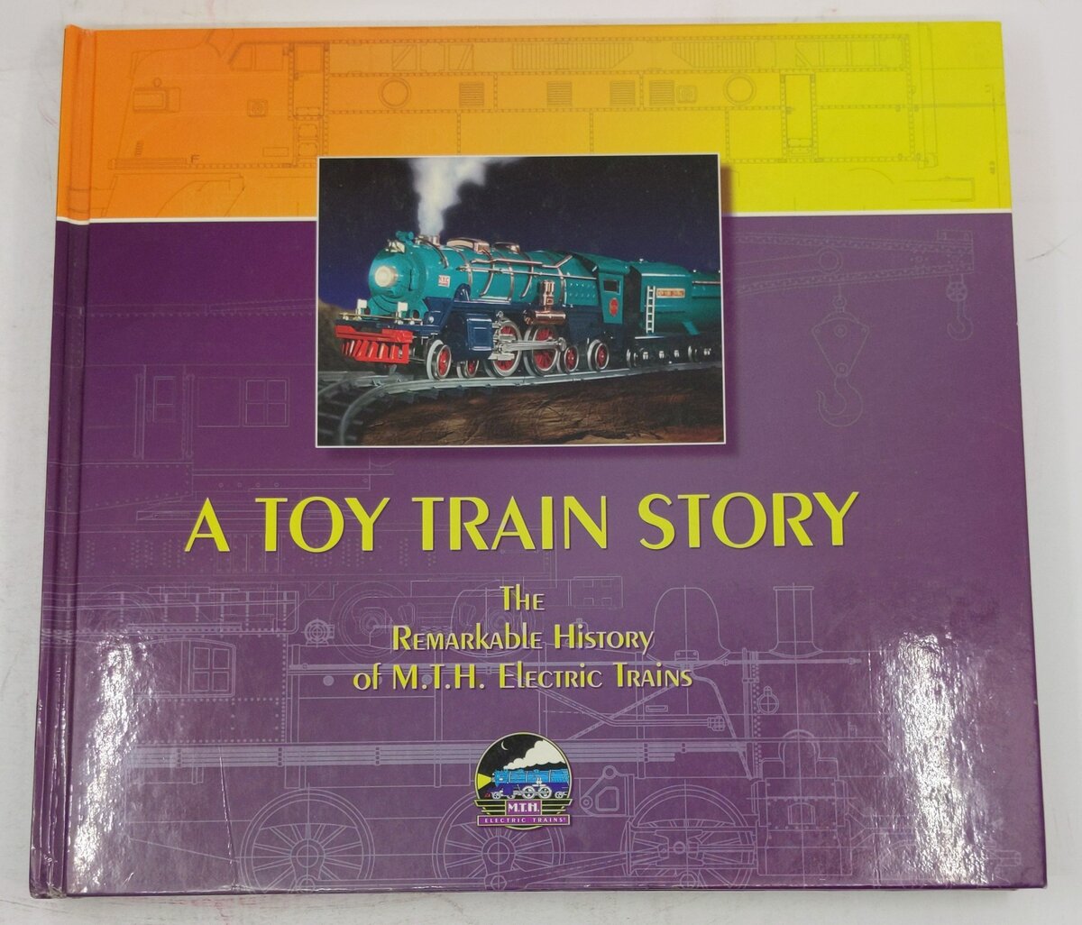 A Toy Train Story Hardcover Book By Jacqueline Chaverini Allen VG