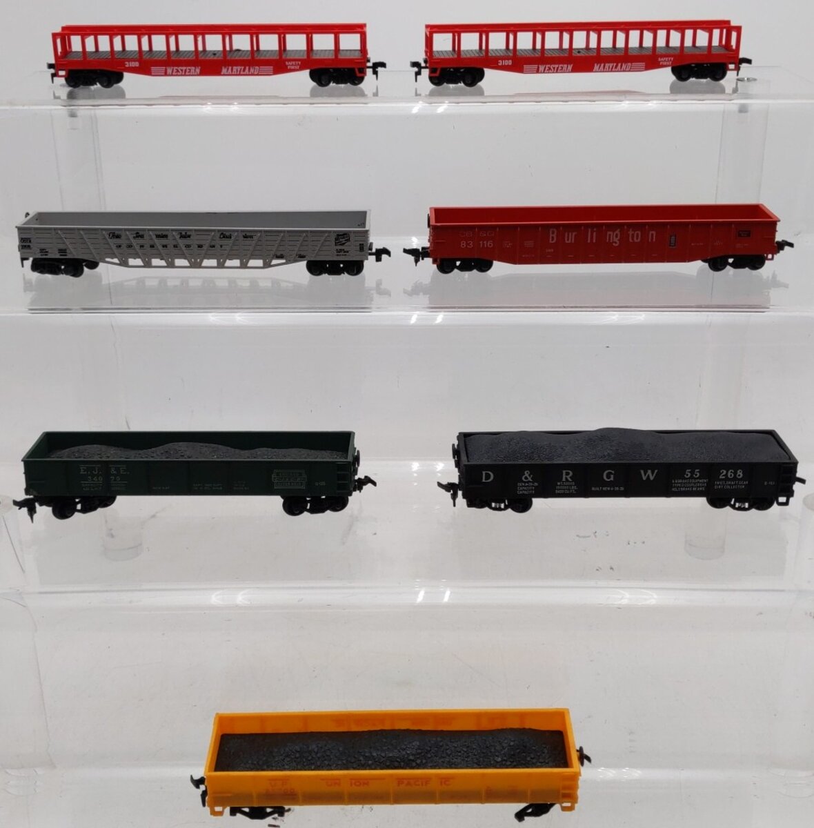 Roco/Life-Like/Others HO Scale Gondolas #29500,34079,55268,831163100,1908 [7] VG