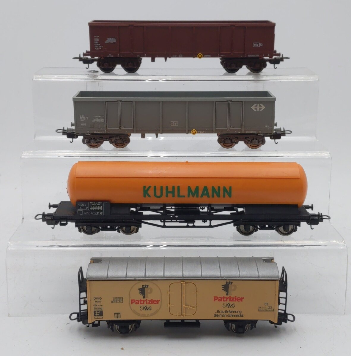 Lima HO Scale Assorted Freight Cars [4] VG