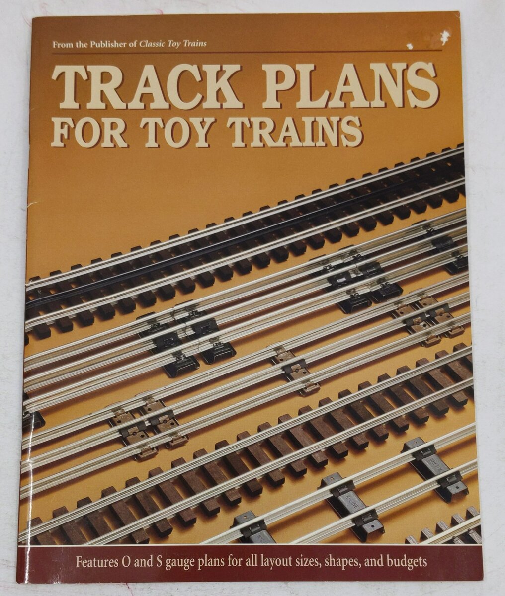 Track Plans For Toy Trains Paperback Book By kalmbach-publishing VG