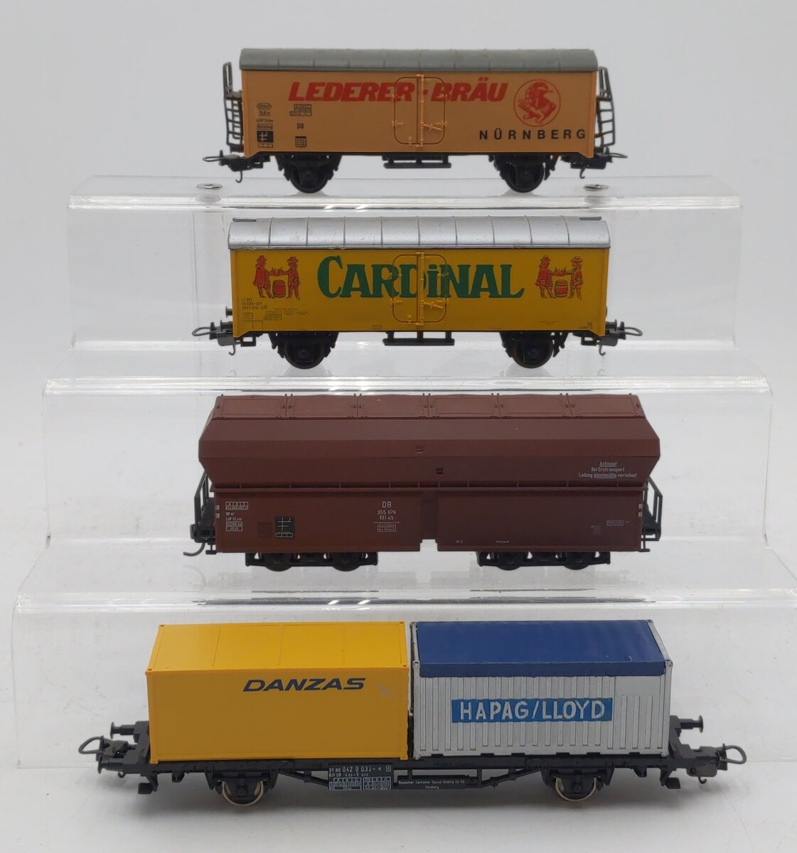 Lima HO Scale Assorted Freight Cars [4] VG