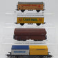 Lima HO Scale Assorted Freight Cars [4] VG