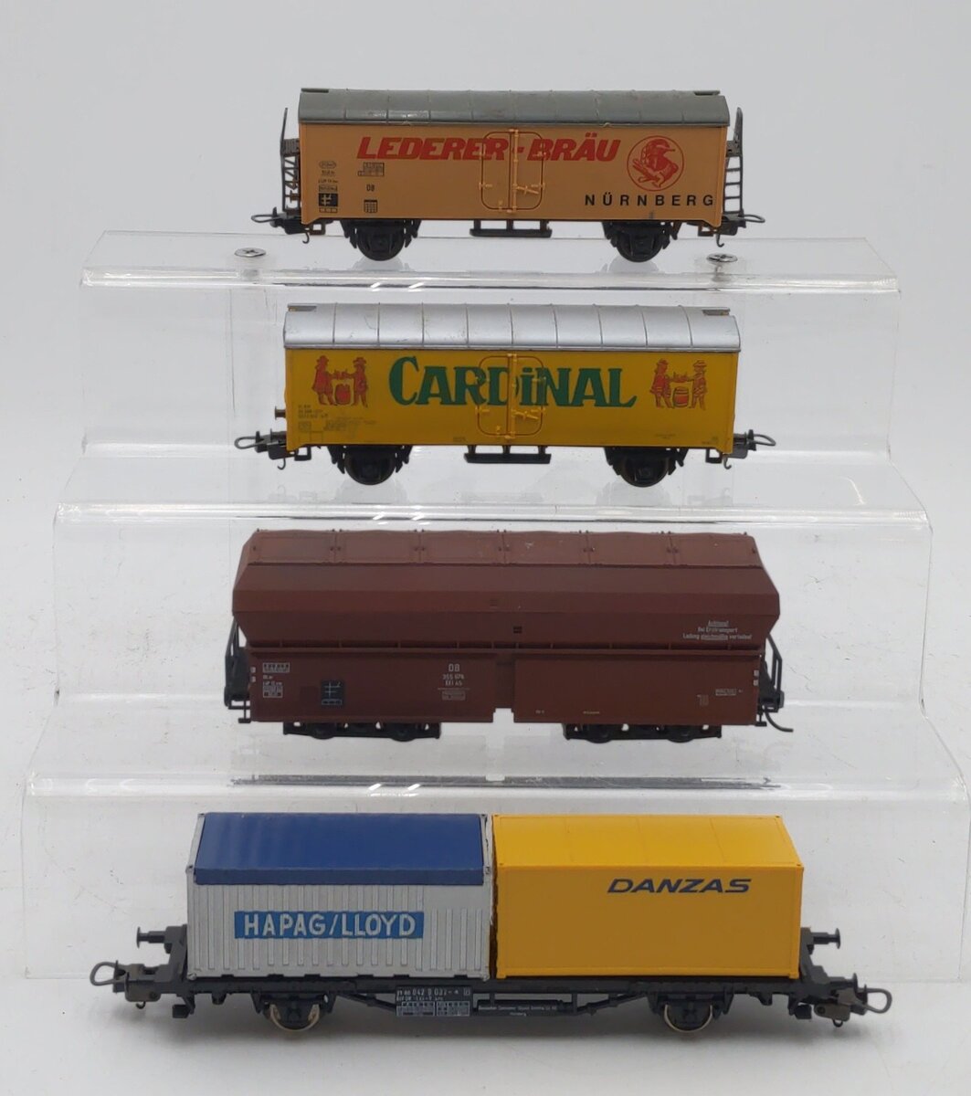 Lima HO Scale Assorted Freight Cars [4] VG