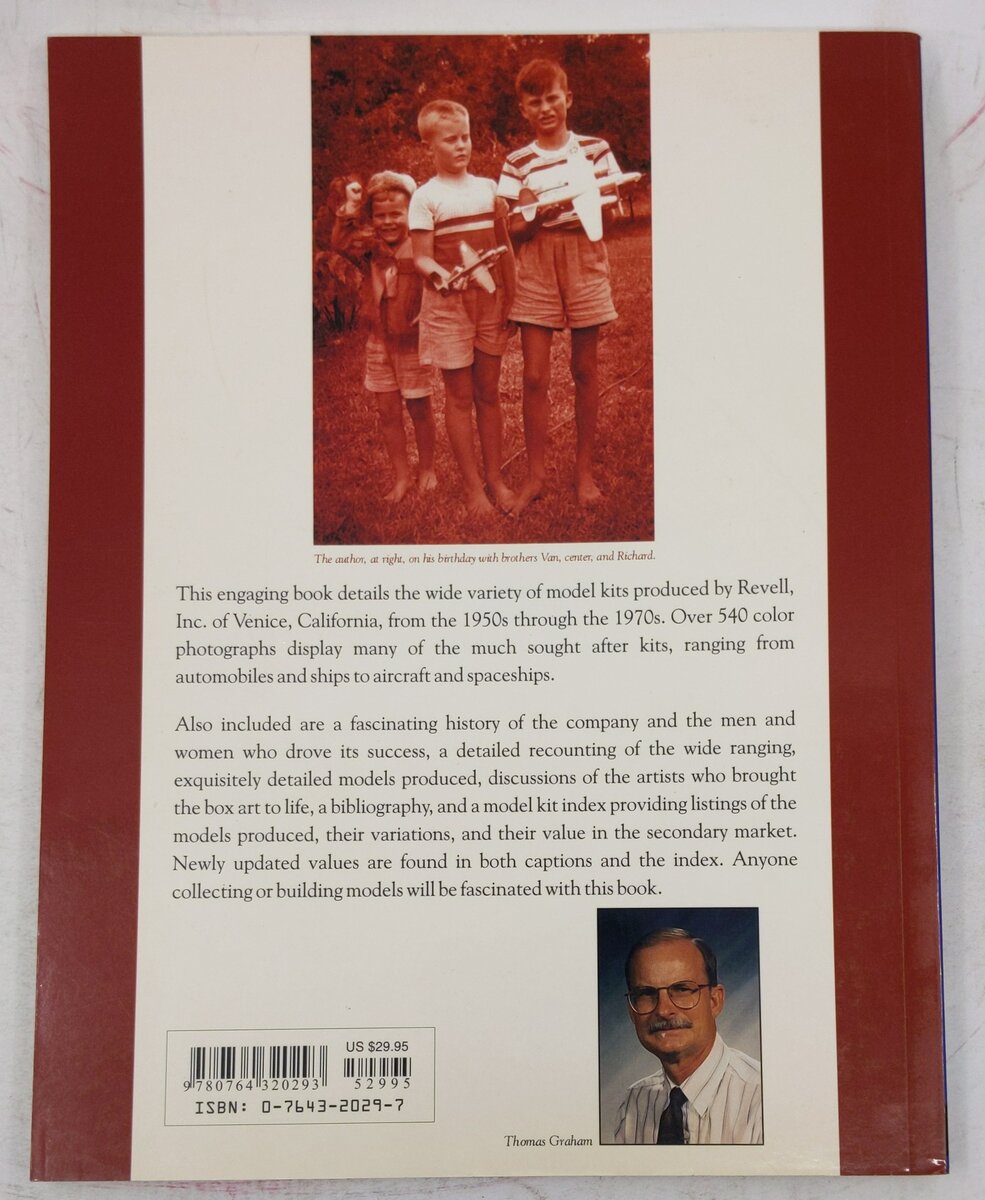 Remembering Revell Model Kits Edition.2 Paperback Book By Thomas Graham VG
