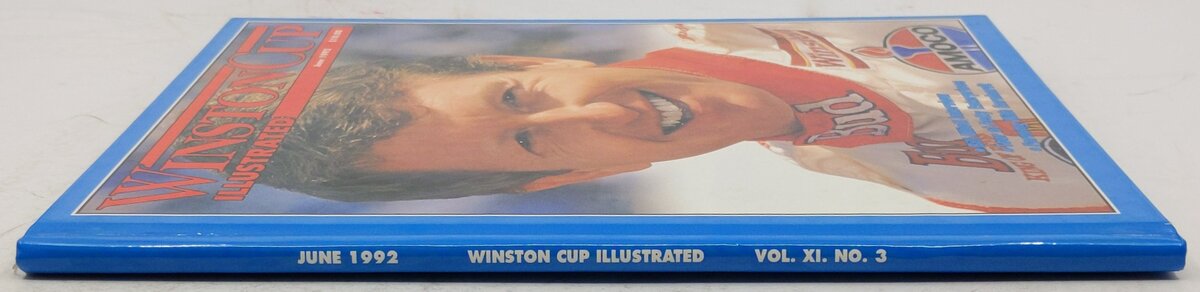 Winston Cup Illustrated June 1992 Hardcover Book VG
